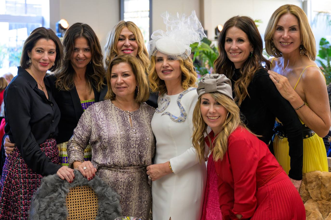 Isa Aliño, Carola Alegría, María Gómez Polo, Patricia de la Viña, Eva Alapont, Juana Camps, Adriana Blay y Bego Camps.