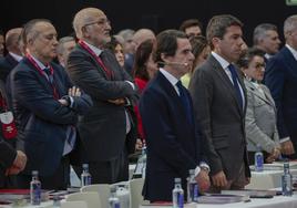 Vicente Boluda en la asamblea de AVE en Valencia