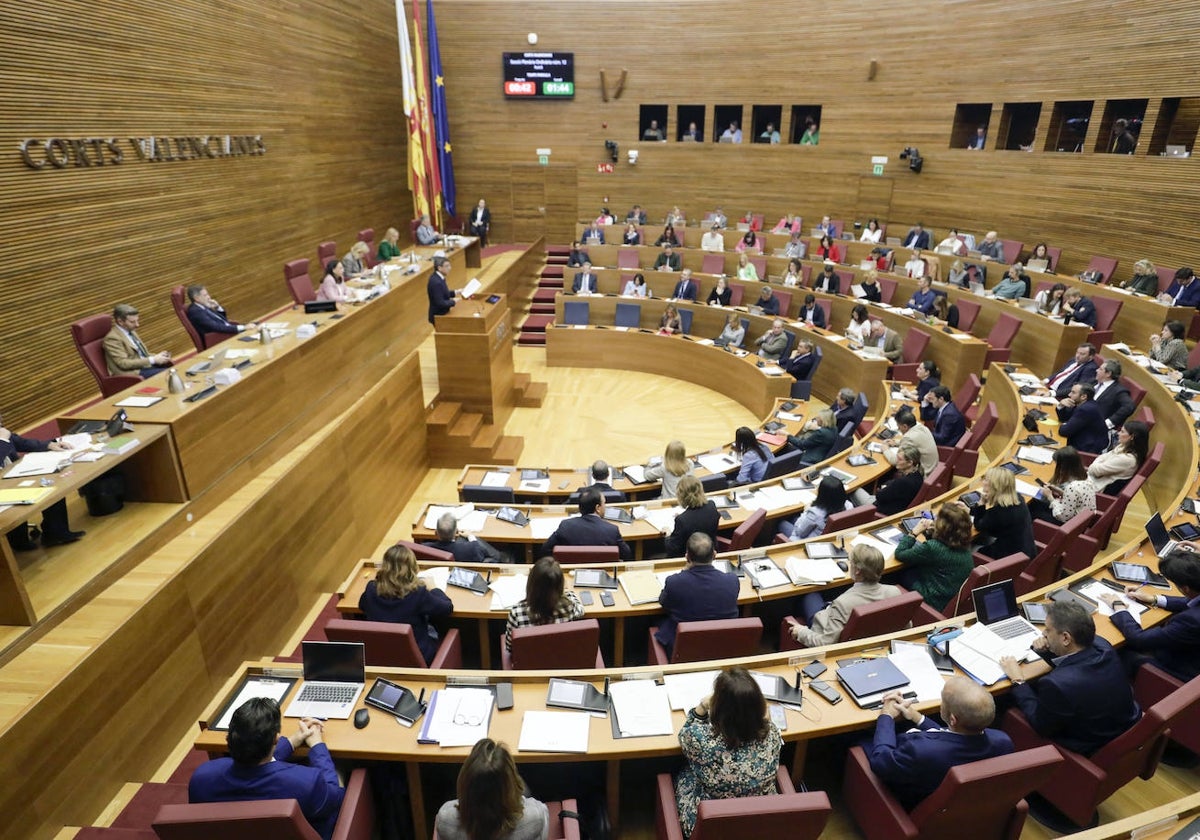 Vista de Les Corts Valencianes.