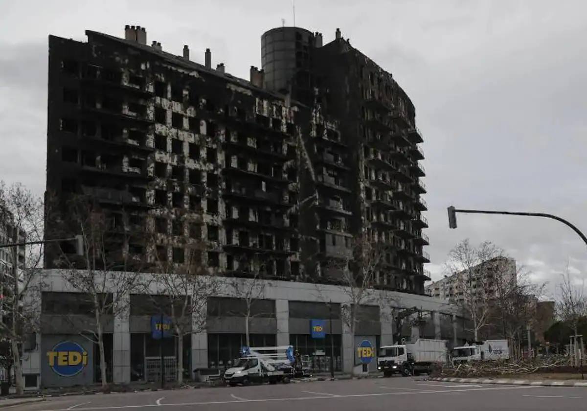 El promotor del edificio de Campanar: «No sé de qué estaba construida la fachada»