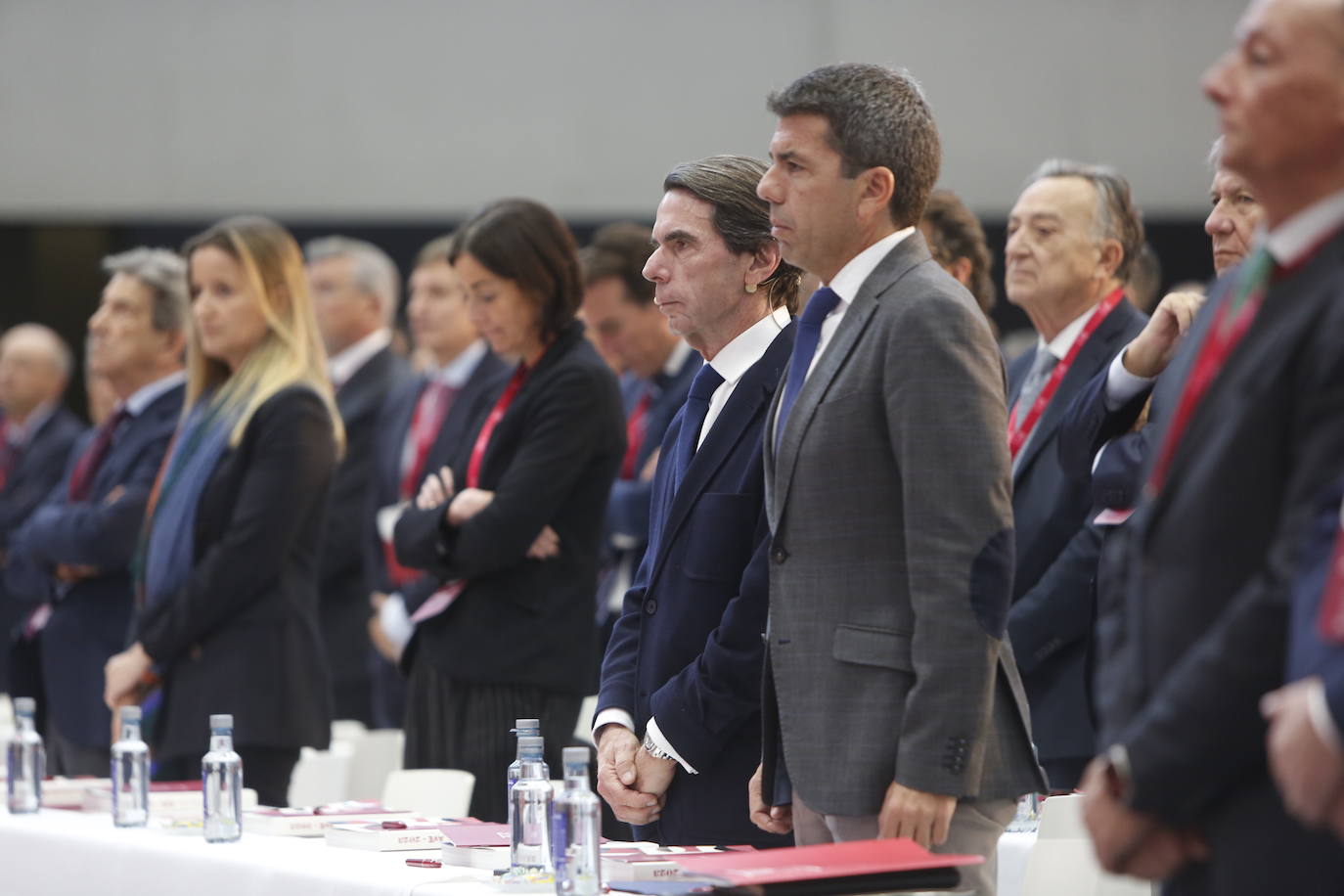 Fotos: Aznar acude a la asamblea de AVE, la Asociacion Valenciana de Empresarios