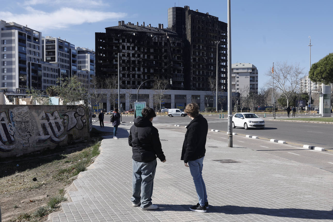 Se cumple una semana del incendio de Campanar