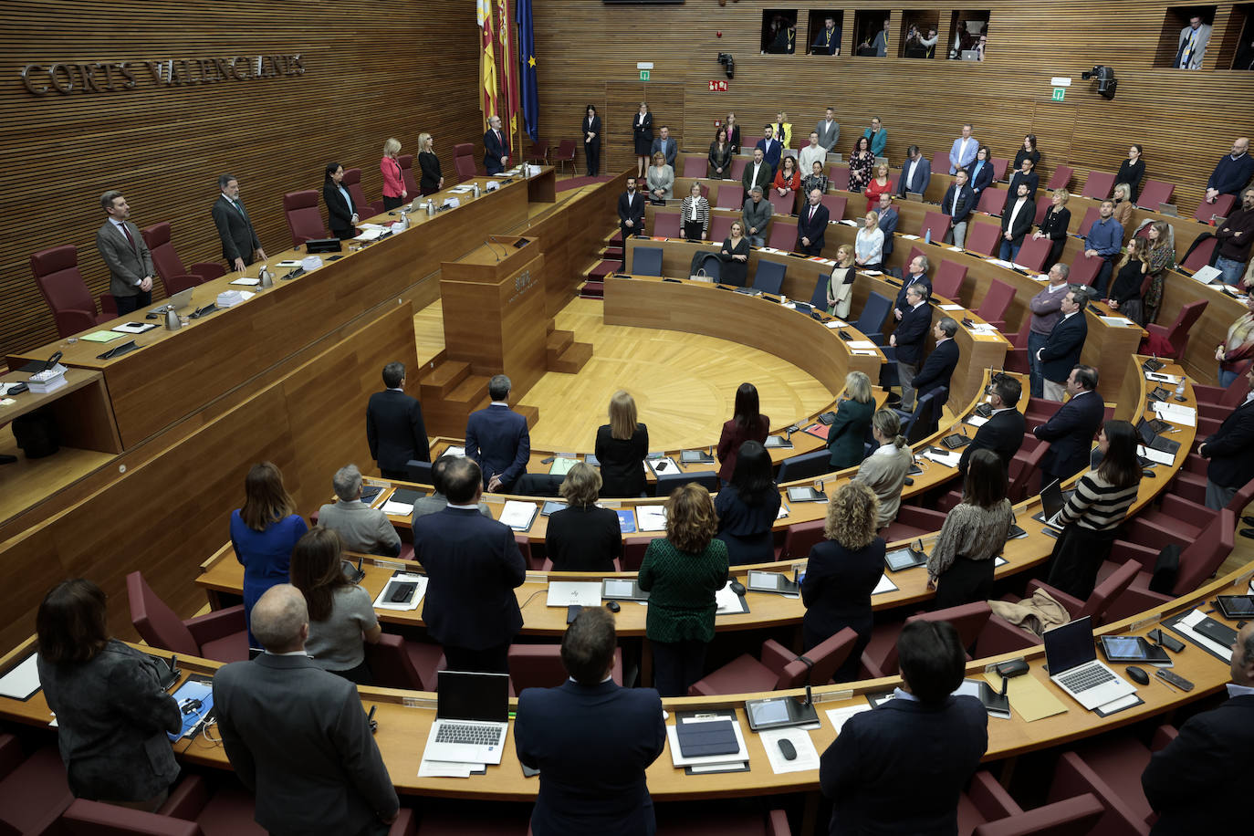 La sesión de Control a Mazón en Les Corts, en imágenes