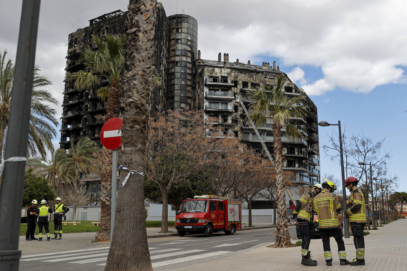 Se cumple una semana del incendio de Campanar