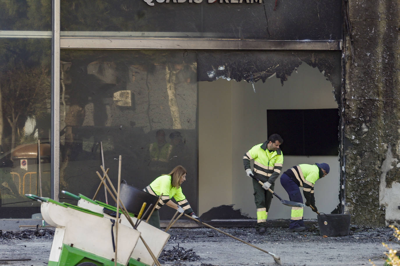 Se cumple una semana del incendio de Campanar