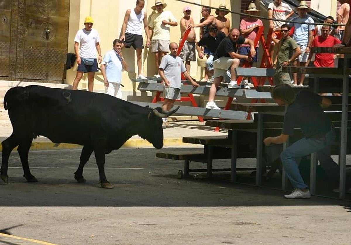 Festejo taurino en Montserrat.