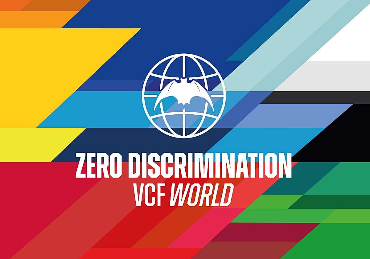 La bandera que ondeará en Mestalla.