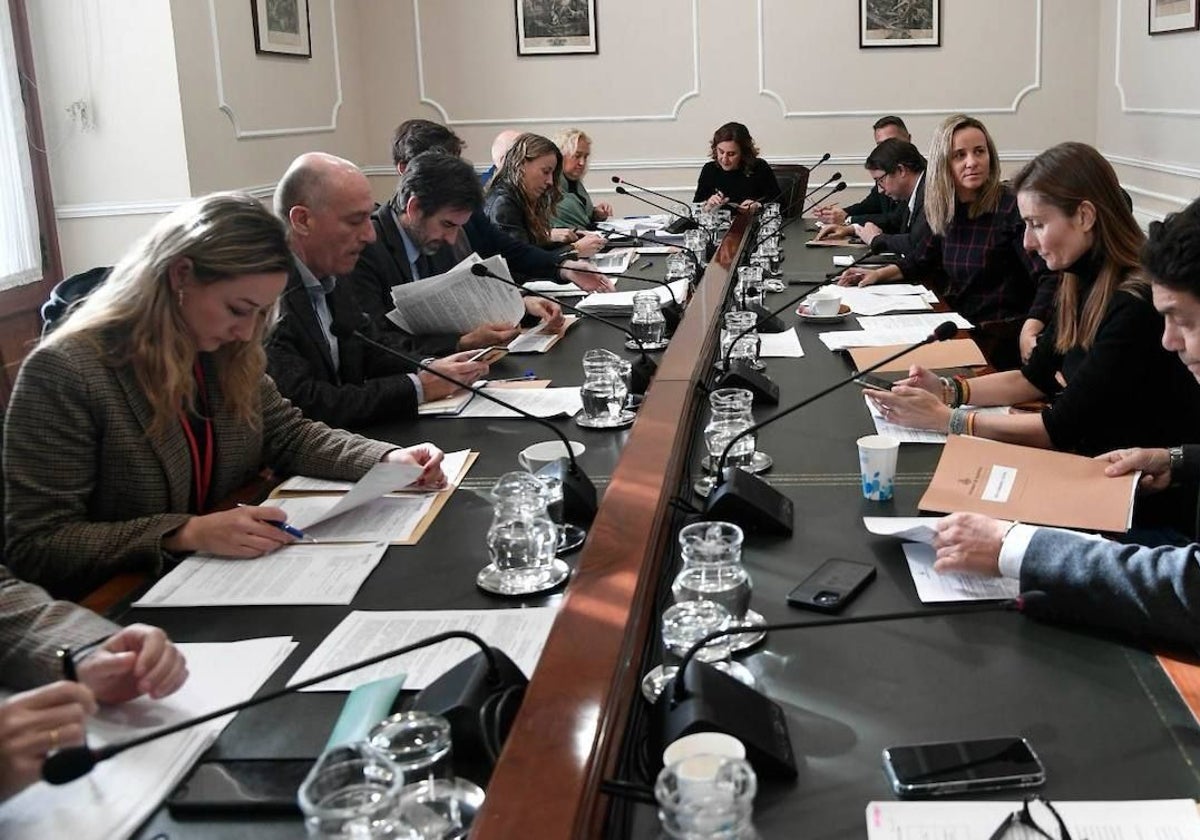 Junta de gobierno celebrada este viernes en el Ayuntamiento de Valencia.