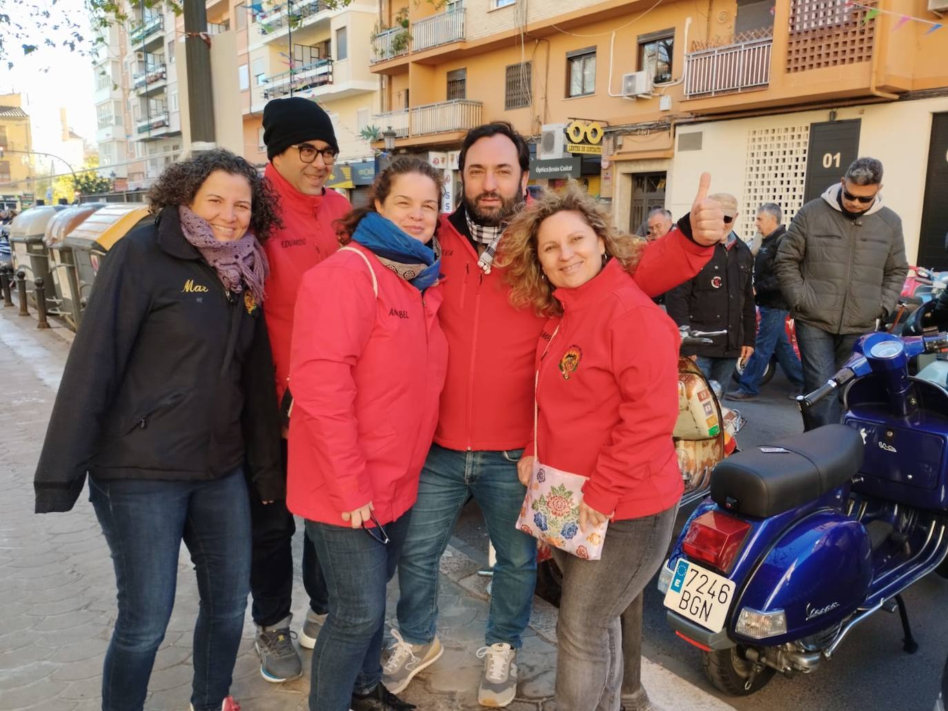 Concentración de Vespas y Lambrettas Vespalafalla 2024