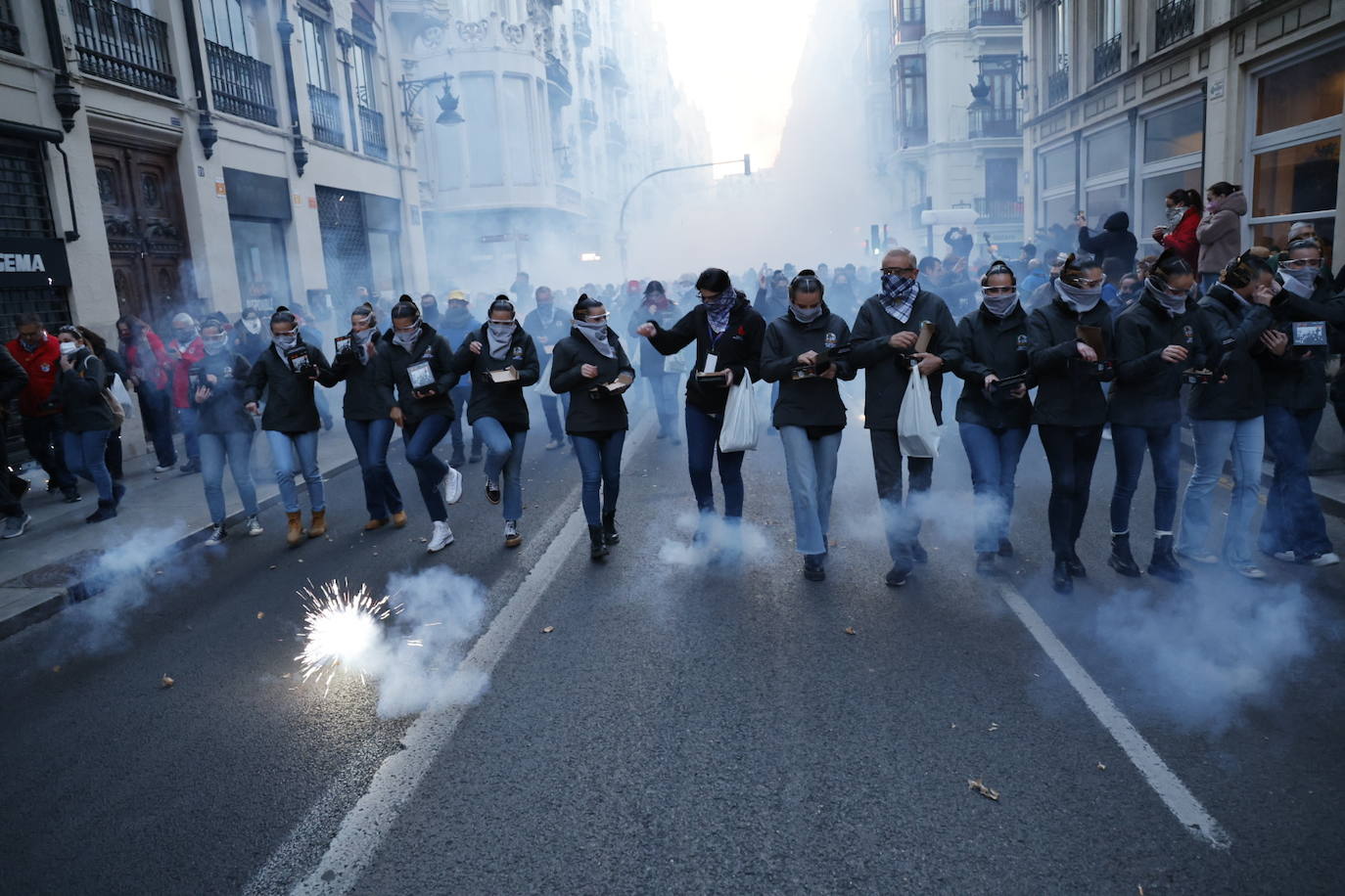 Valencia despierta al ritmo del &#039;tro de bac&#039;