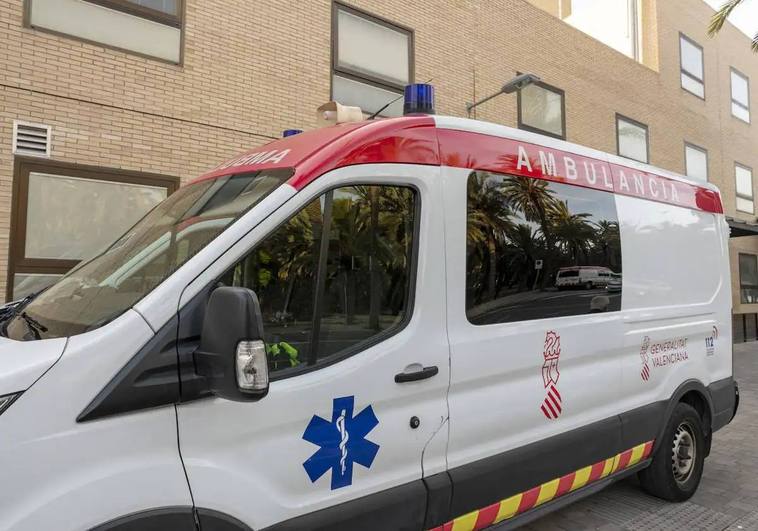 Imagen de recurso de una ambulancia.