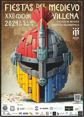 Cartel de la XXII edición de las Fiestas del Medievo de Villena