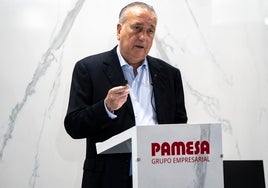 Fernando Roig, en la rueda de prensa de 2022.