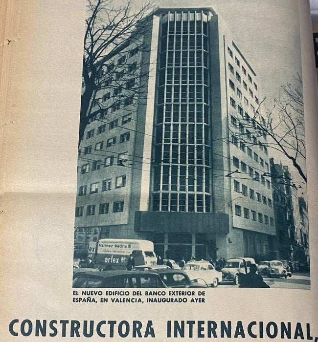 Anuncio del edificio publicado en LAS PROVINCIAS.