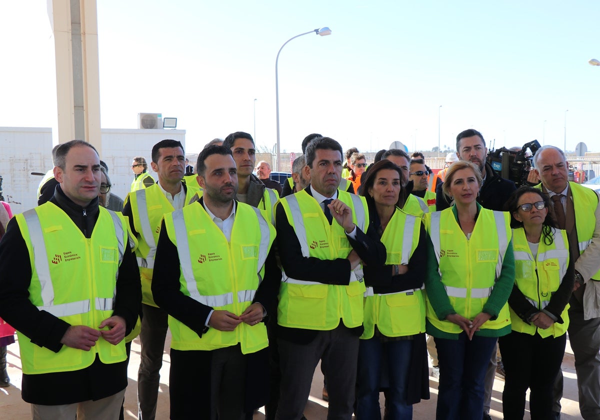 Acto de inicio de la Plataforma Intermodal de Parc Sagunt II.