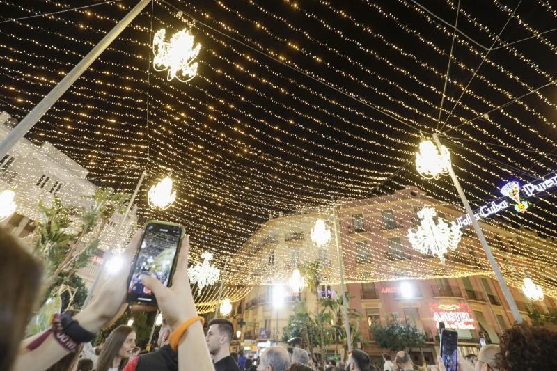 Horario de encendido de las luces en Fallas: dónde están las calles iluminadas en 2024