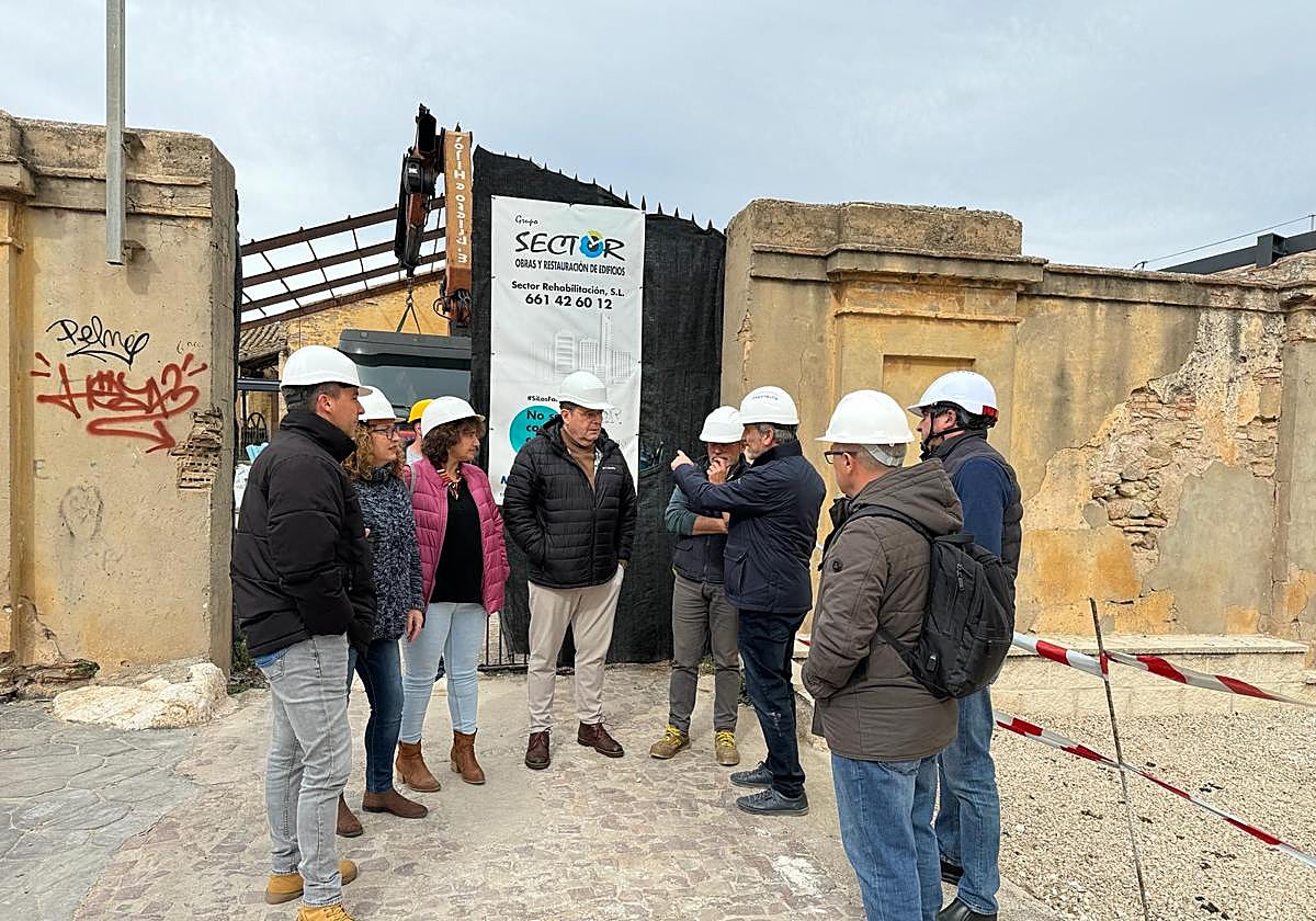 Visita a las obrs en Sueca.