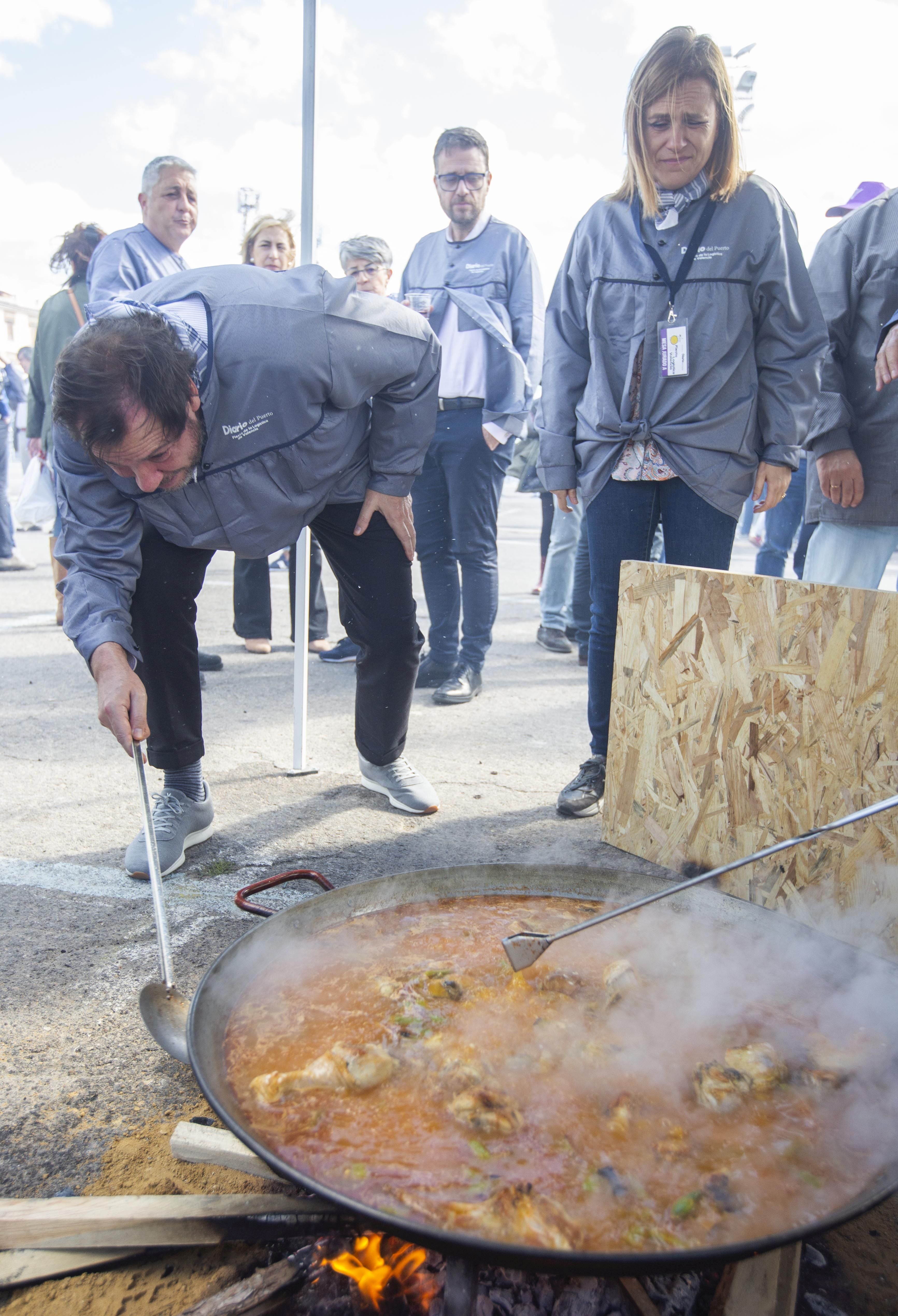 La paella de Óscar Puente