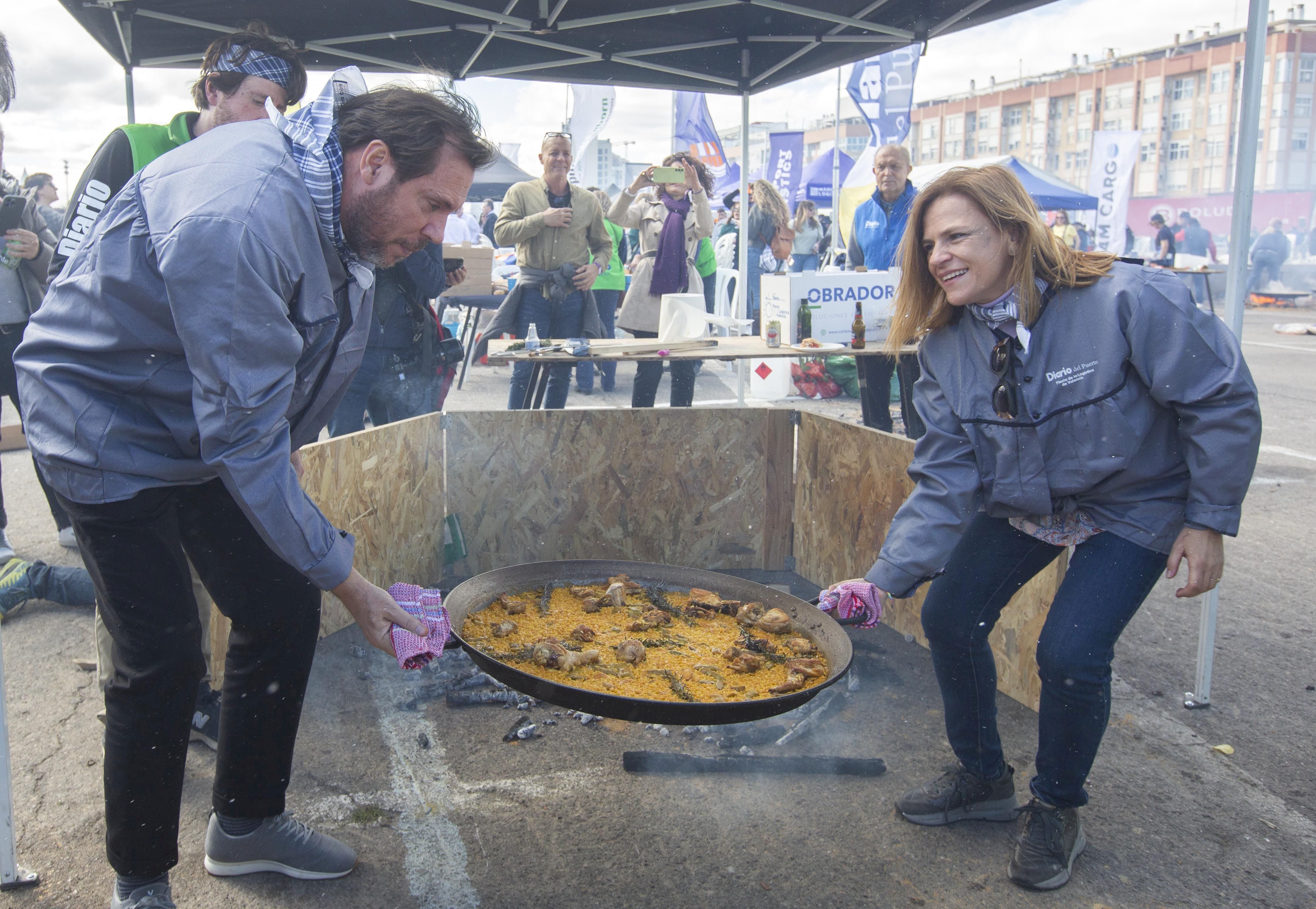 La paella de Óscar Puente