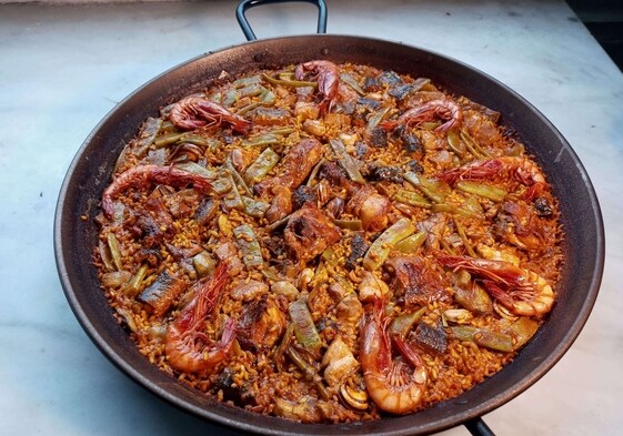 La paella valenciana tal y como se cocinaba hace un siglo.