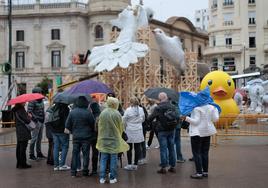 Lluvias en Valencia este sábado 9 de marzo.