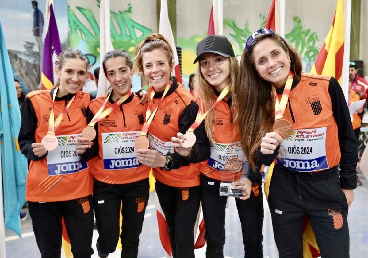 La selección valenciana en el Campeonato de España de trail running