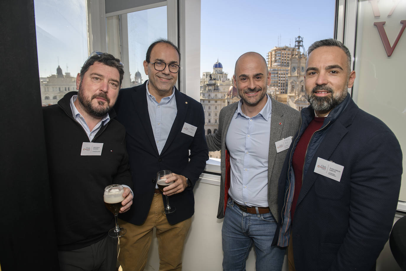 Antonio Gamón, Juan Carlos Leonardo, Manuel Payá y Juan Carlos García.