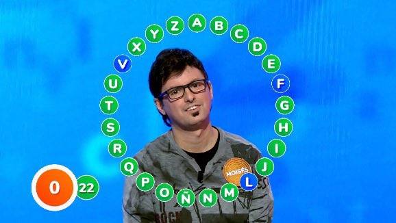 Moisés durante el programa.