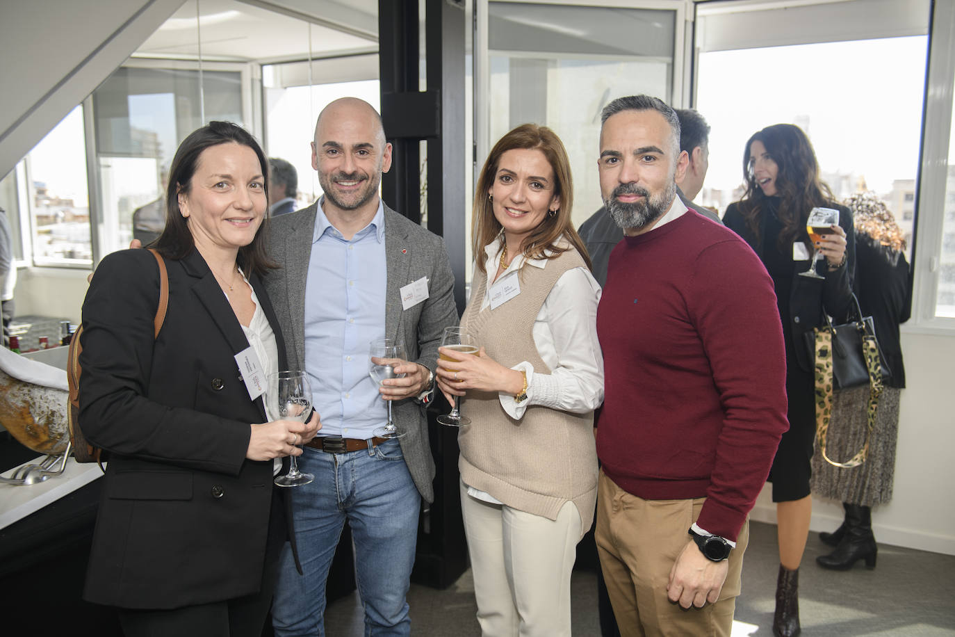 Teresa Sisternes, Manuel Payá, Eva Quílez y Leonardo García Sancho.