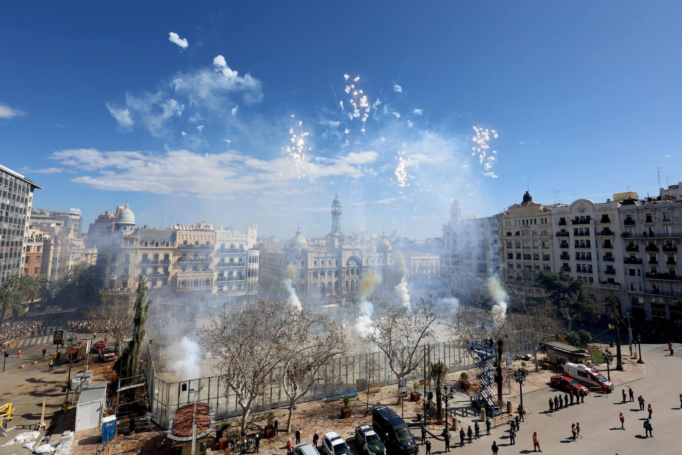 Mascletà del lunes 11 de marzo: Pirotecnia Tomás agita Valencia