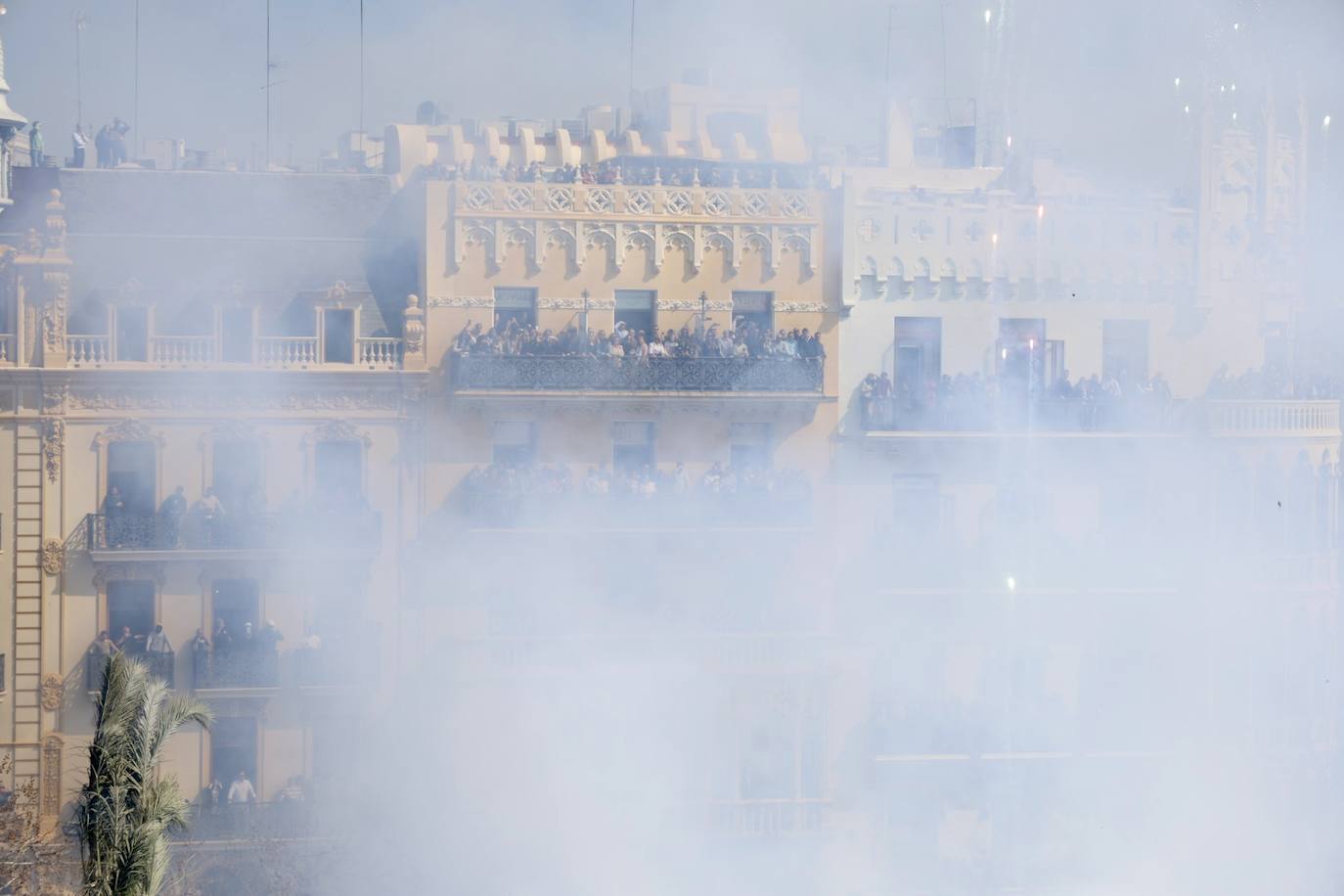 Mascletà del lunes 11 de marzo: Pirotecnia Tomás agita Valencia