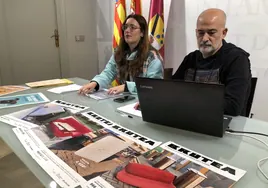Sandra Gertrúdix y Javier Scotto, en la presentación de las campañas.