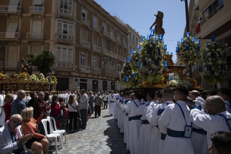 Procesión durante el Domingo de Resurrección