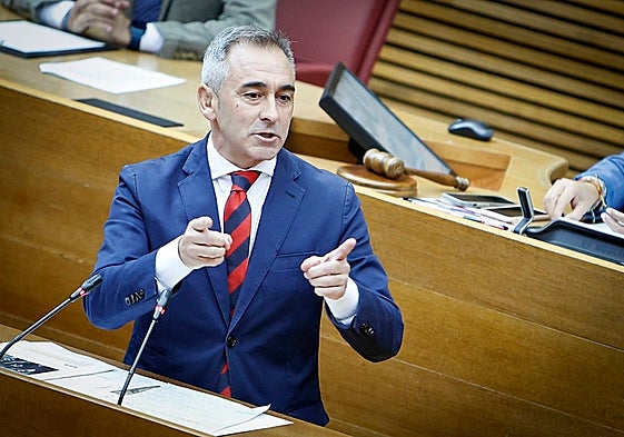 El síndic del PP en Les Corts, Miguel Barrachina.