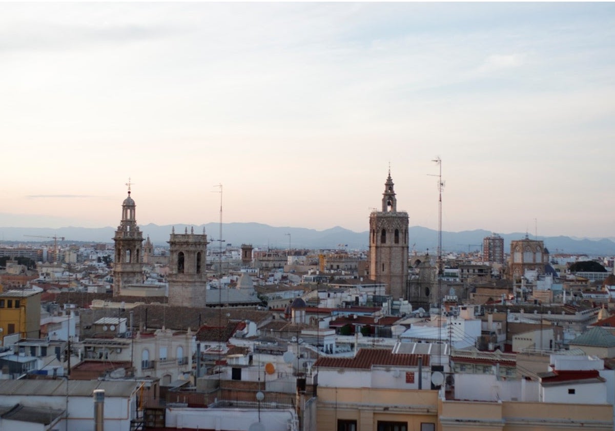 Vistas desde el restaurante El Mirador de Only You.