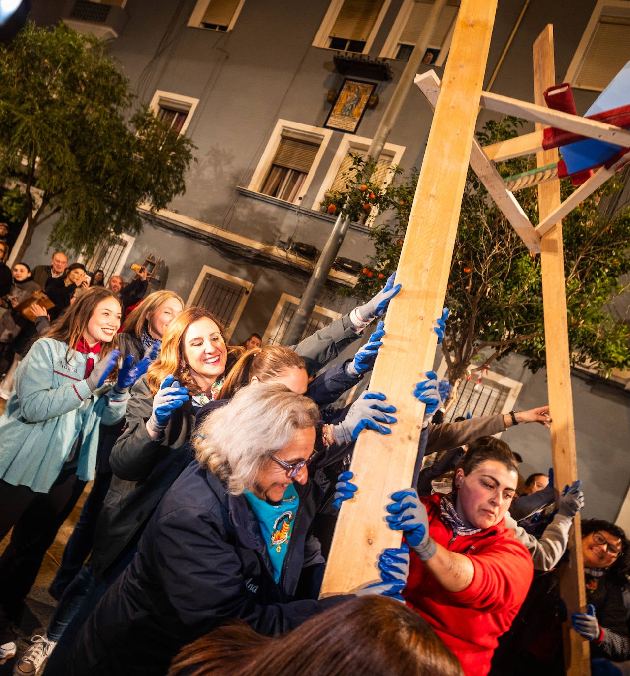 Plantà al tombe en Valencia