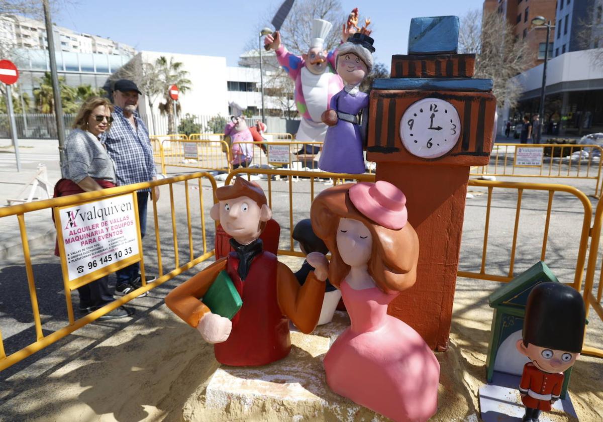 Únicas piezas entregadas a la falla La Nova de Campanar.