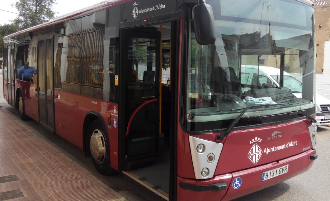 Autobús urbano Alzira.