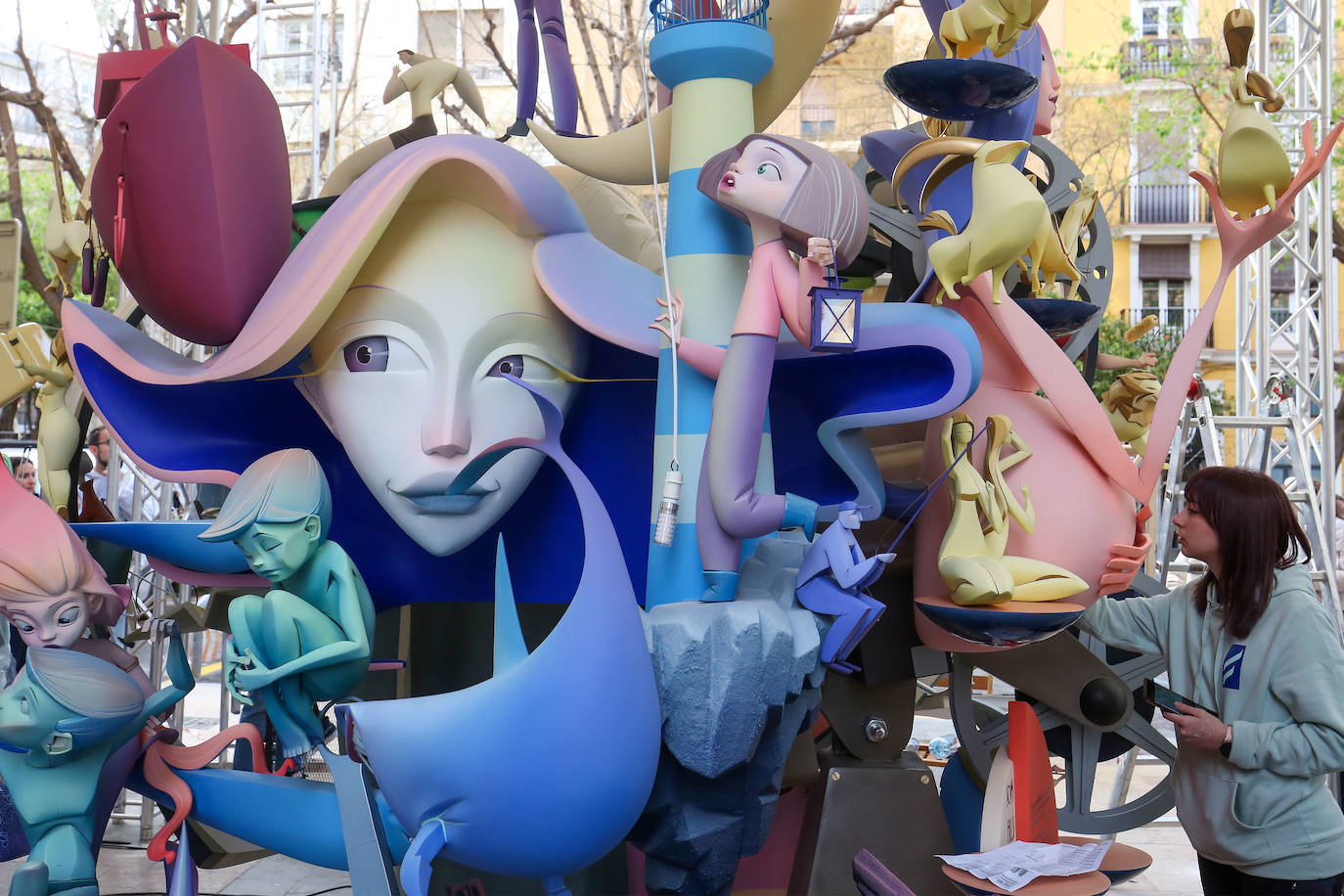 FALLA INFANTIL ESPARTERO-GRAN VÍA RAMÓN Y CAJAL