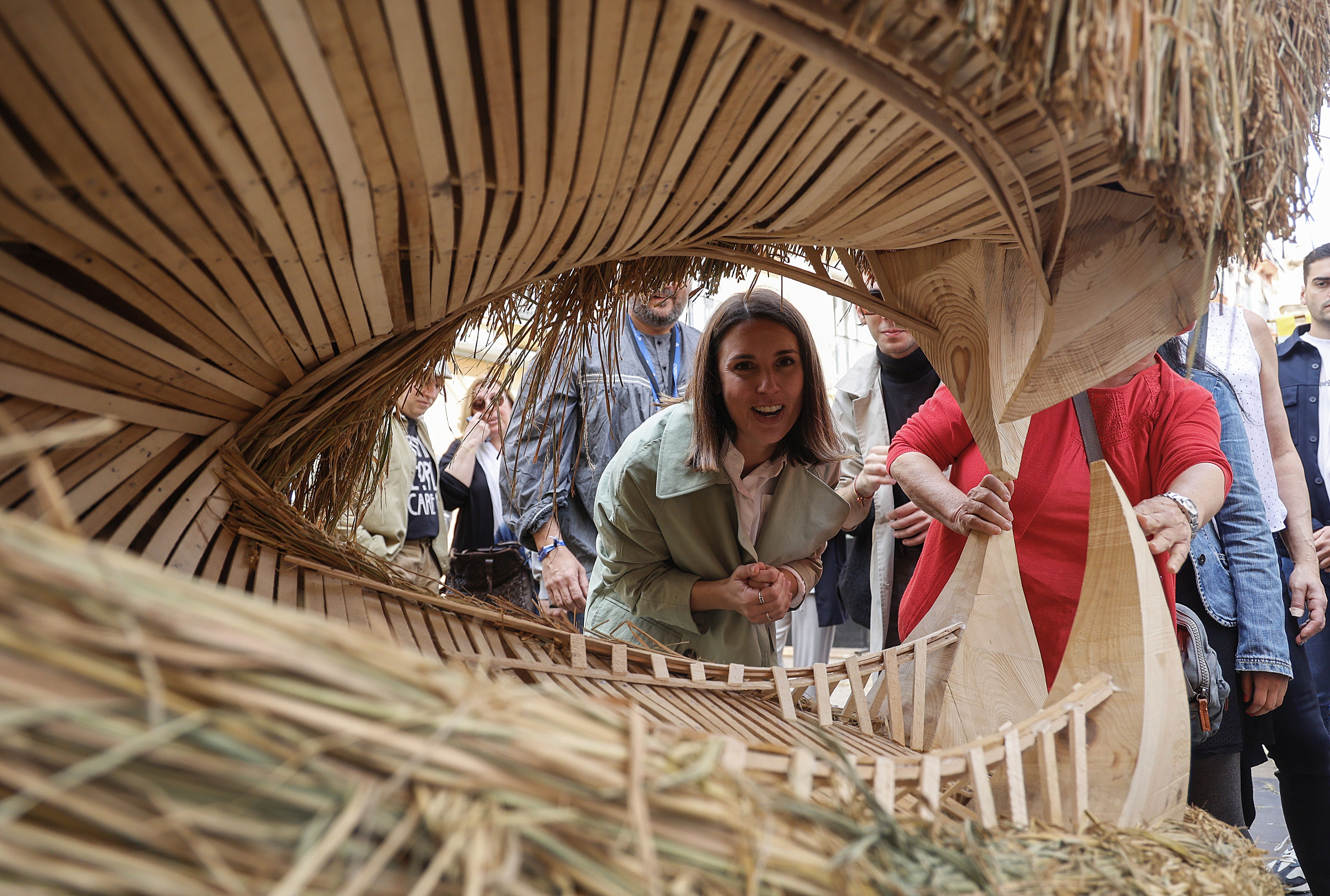 Las caras más conocidas de la Ofrenda de Fallas 2024