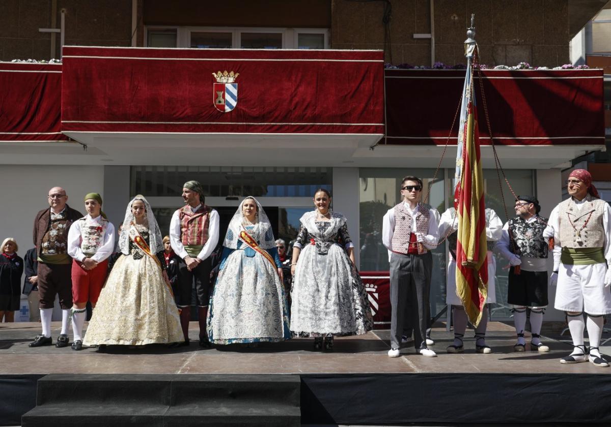 Actos falleros en Mislata.