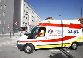 Una ambulancia del SAMU en una imagen de archivo.