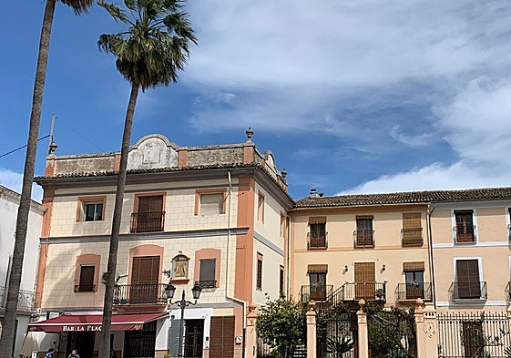 Una plaza de Potries.