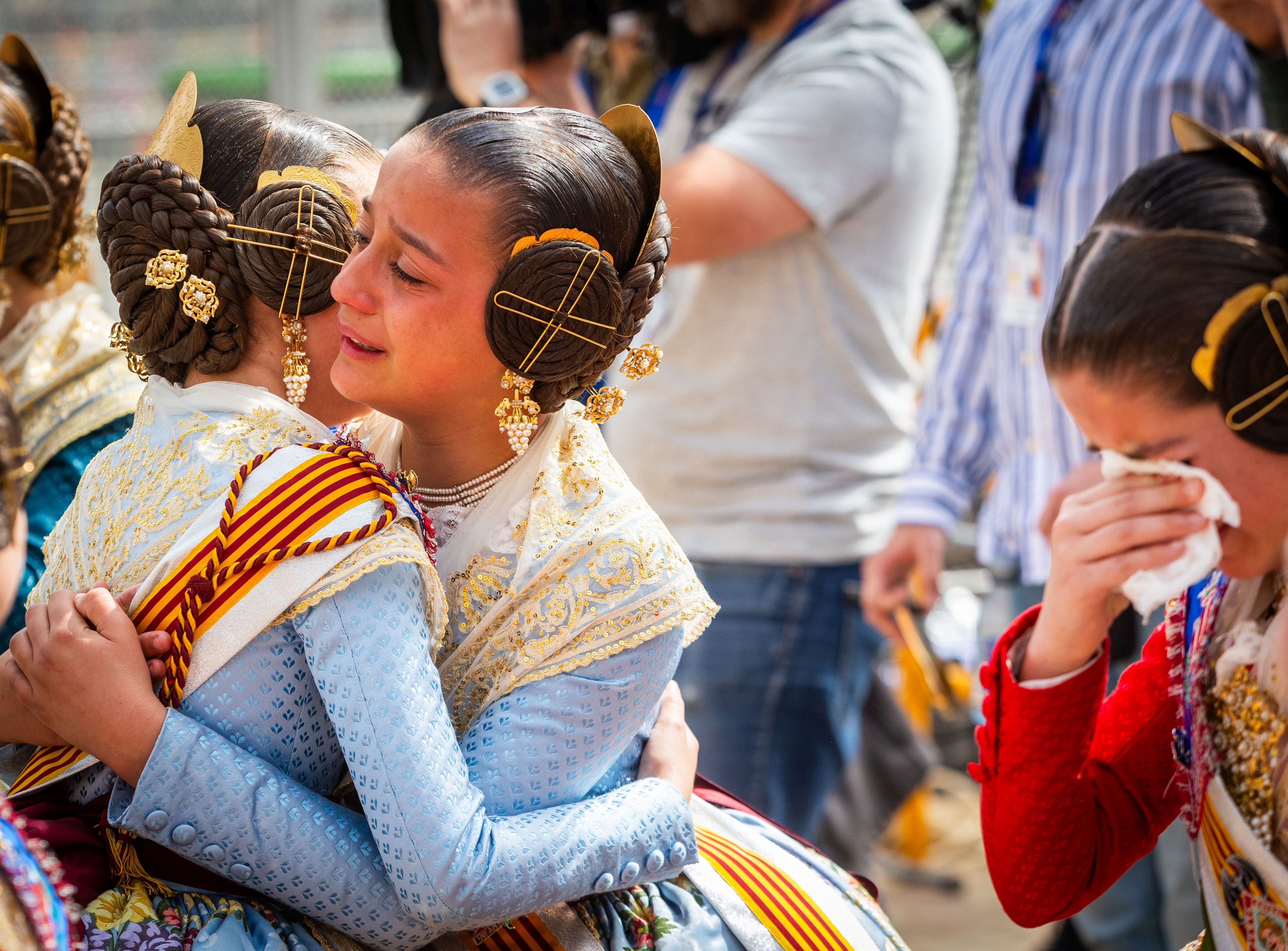 Las lágrimas de emoción en el último día de Fallas