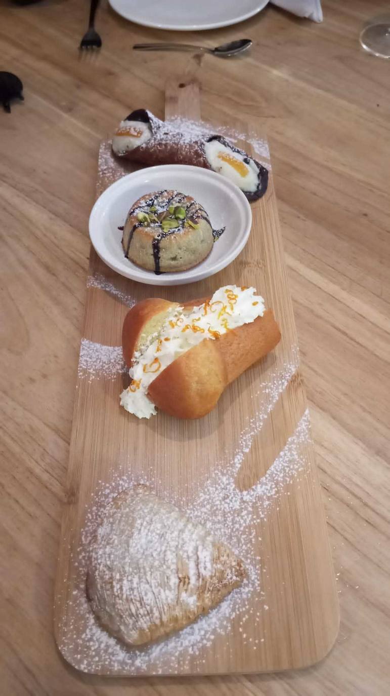 Tabla de postres de La Patrona