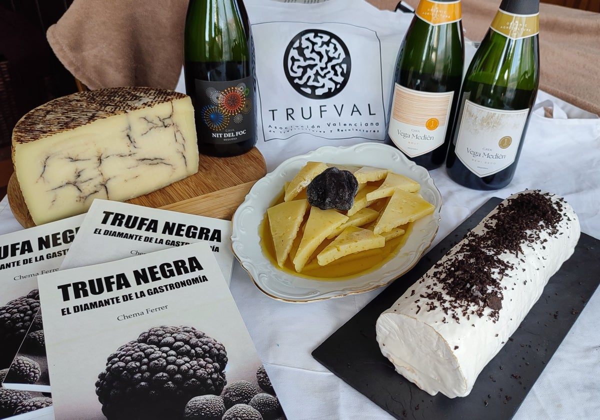 Trufas, quesos y cavas de la Comunitat Valenciana.