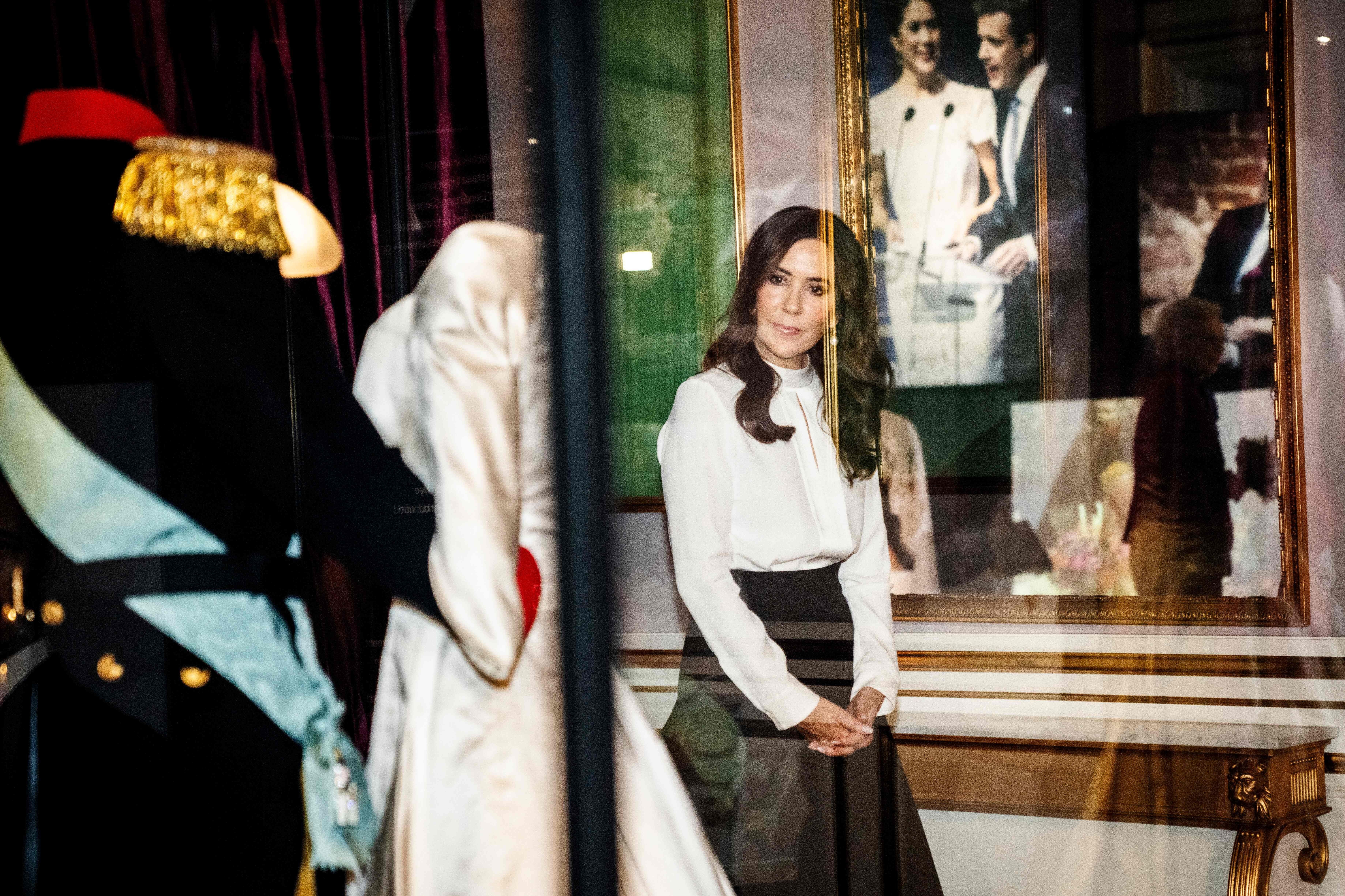 El vestido de novia de Mary de Dinamarca, protagonista en la exposición sobre el rey Federico