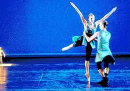 Espectáculo de danza en una edición de Dansa Valencia.