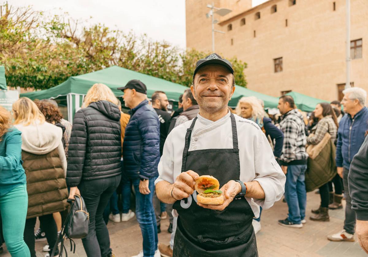 Sebastián Romero, chef de La Sequieta, ganador del concurso de tapas de Alaquàs.