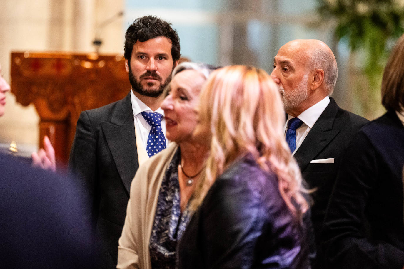 La familia Bárcenas, de boda en Valencia